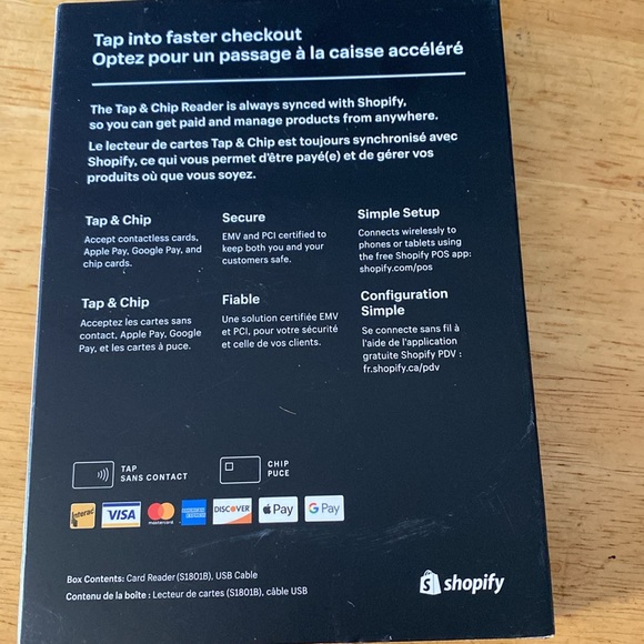 Tap and chip from Shopify. - Picture 2 of 2